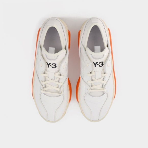 Y-3 Hokori III White Orange Sneakers